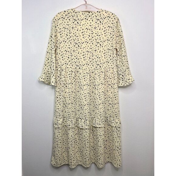 Aritzia Little Moon Spritz Dress Size 2XS Oversized Tiered Ruffle Floral XXS - Picture 5 of 9